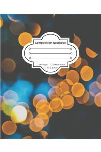 College Ruled Composition Notebook