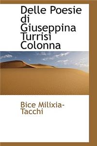 Delle Poesie Di Giuseppina Turrisi Colonna