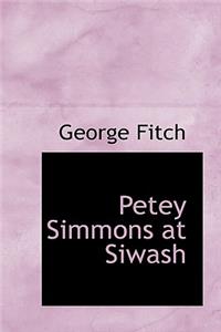 Petey Simmons at Siwash