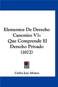 Elementos de Derecho Canonico V1