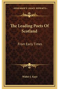 The Leading Poets of Scotland