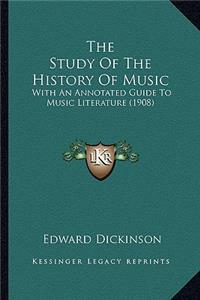 Study of the History of Music