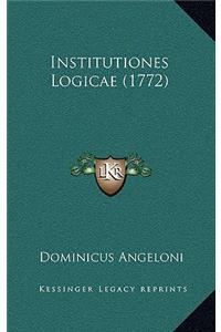 Institutiones Logicae (1772)