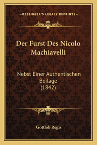 Furst Des Nicolo Machiavelli