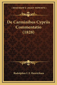 de Carminibus Cypriis Commentatio (1828)