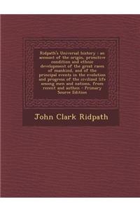Ridpath's Universal History