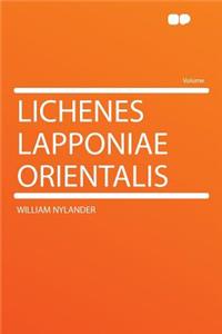 Lichenes Lapponiae Orientalis