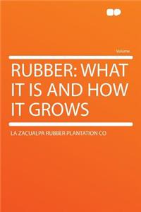 Rubber: What It Is and How It Grows