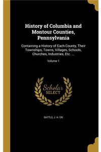 History of Columbia and Montour Counties, Pennsylvania
