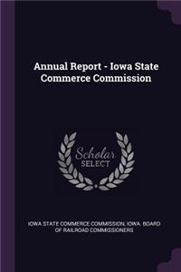 Annual Report - Iowa State Commerce Commission