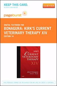 Kirk's Current Veterinary Therapy XIV - Elsevier eBook on Vitalsource (Retail Access Card)