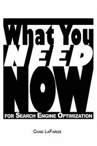 What You Need NOW for Search Engine Optimization