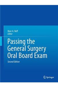 Passing the General Surgery Oral Board Exam
