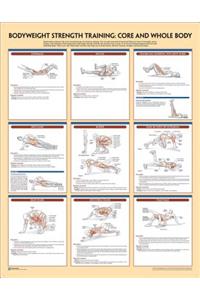 Bodyweight Strength Training Poster: Core and Whole Body