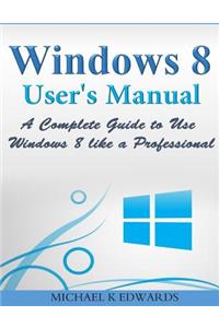 Windows 8 User's Manual