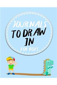 Journals To Draw In For Boys
