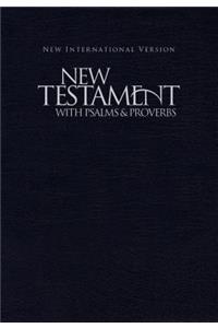 NIV, New Testament with Psalms and   Proverbs, Pocket-Sized, Paperback, Blue