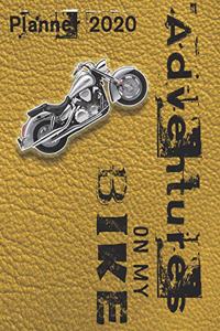 Adventures on my bike planner