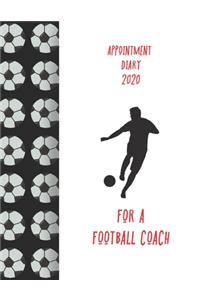Appointment Diary 2020 For A Football Coach