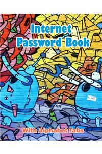 Internet Password Book with Alphabet Tabs