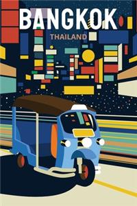 Bangkok Travel Notebook [Lined] [6x9] [110 pages]
