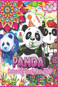 Panda Coloring Book For Kids