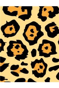 Leopard Print Journal Notebook