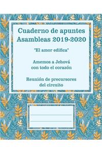 Cuaderno de apuntes asambleas 2019-2020