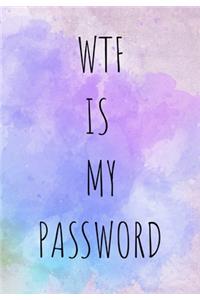 WTF is My Password Journal