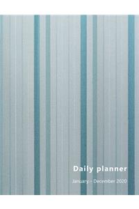 Daily Planner January-December 2020