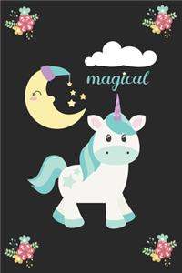 Magical (Unicorn Journal Notebook)