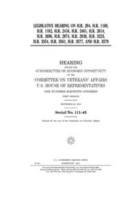 Legislative hearing on H.R. 294, H.R. 1169, H.R. 1182, H.R. 2416, H.R. 2461, H.R. 2614, H.R. 2696, H.R. 2874, H.R. 2928, H.R. 3223, H.R. 3554, H.R. 3561, H.R. 3577, and H.R. 3579