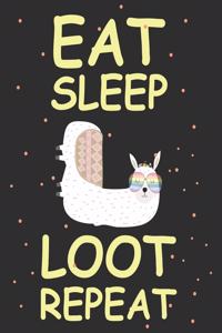 Eat sleep loot repeat