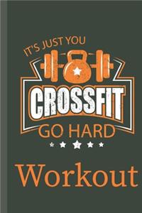 F4 Workout log book & Fitness Journal Crossfit