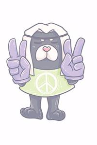 Hippie Dog Notebook