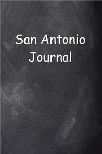 San Antonio Journal Chalkboard Design