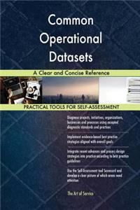 Common Operational Datasets