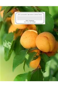 Appointment Calendar Planner Apricots 2019