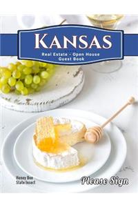 Kansas Real Estate Open House Guest Book