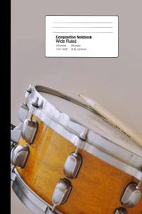 Composition Notebook Wide Ruled 7.44 X 9.69 Inches 100 Sheets / 200 Pages