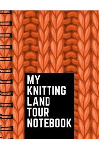 My Knitting Land Tour Notebook