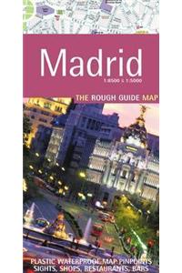 Rough Guide Map Madrid