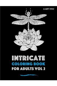 Intricate Coloring Book For Adults Vol 2