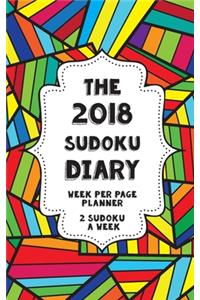 2018 Sudoku Diary - week per page