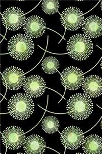 Bullet Journal Notebook Watercolor Dandelions Pattern 4