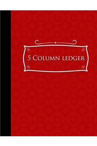 5 Column Ledger