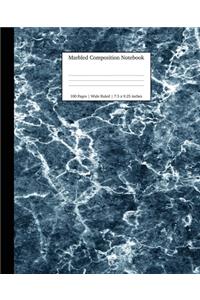 Marbled Composition Notebook