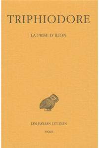 Triphiodore, La Prise d'Ilion
