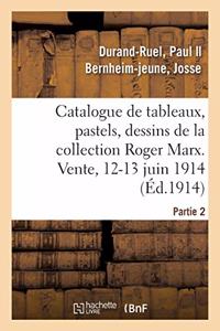 Catalogue de Tableaux, Pastels, Dessins, Aquarelles Par Aman-Jean, Anquetin, Besnard