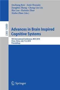 Advances in Brain Inspired Cognitive Systems